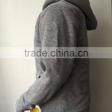 China Supplier Custom Polyester Fleece Fabric Boy Plain Jacket thumbnail-2