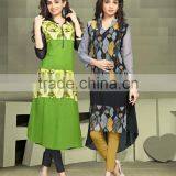 Latest Long Western Kurti Designs / Mirror Work Kurti / Designer Kurti Lehenga thumbnail-1
