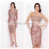 Fashion Club Wear Long Sleeve Satin Casual Dress for Women thumbnail-1