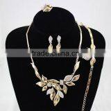 New Wedding Necklace Bangle Earrings Jewelry Sets Fashion Jewelry Set thumbnail-6