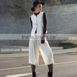 Guangzhou Garment Factory Formal Casual Wear High End Ladies Fashion Pants 2016