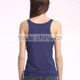 Plain Cotton Comfortable Women Tank Tops Wholesale thumbnail-4