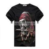 Pirate Print Men SS Tee 100% Cotton T Shirt thumbnail-1