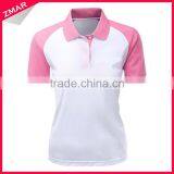 New Design Ladies Cool Dry Bulk 100% Microfiber Polyester Uniform Polo Shirt thumbnail-1