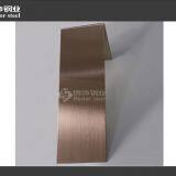 Light Hairline no Fingerprinted Bronze Hairline Stainless Steel Sheet thumbnail-4