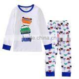 S16064A Wholesale Cotton Children Pajamas Set Two Pieces Sleepwear thumbnail-2
