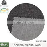Merino Wool Knit Jersey Fabric Custom Jacquard Knitting Fabric thumbnail-3