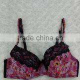 Wholesale Plus Sizes Women Bra Ladies Beautiful Flower Sexy Bra thumbnail-1