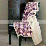 Top Selling Products Cross Crochet New Premium Gold Dots Fleece Blanket thumbnail-2