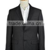 Classic Fit Men Suit Custom Made Black Business Suit thumbnail-2