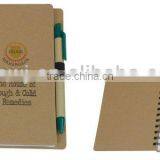 Spiral Recycle Notebook /notepad/recycled Notebook/hardbound Notebook/diary Notebook/big Gift Notebook thumbnail-1