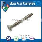 Made in Taiwan Countersunk Head Flat Head Stainless Steel Countersunk Head 2 Holes Snake Eye Security Screw thumbnail-4