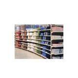 High Capacity End Type, Wall Type Shelving Supermarket Gondola Display Fixtures
