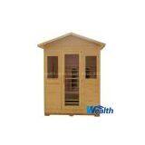 Outdoor Far Infrared Sauna Room for Three Persons thumbnail-1