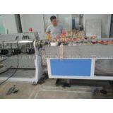 Window WPC Profile Production Line / Plastic Profile Extruder CE ISO9001 thumbnail-2
