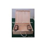 wooden box for wine bottle