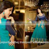 Designer Indian Wedding Traditional Salwar Kameez Bollywood Anarkali Suit Dress thumbnail-1