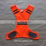 2017 Hot Sale 100 Gsm Orange Mesh Running Vest thumbnail-2