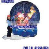 Christmas Inflatable LED Snow Globe thumbnail-1