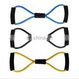 New Color Code 8-shape Tube Resistance Band Fitness Muscle Workout Exercise Yoga Elastic Cord thumbnail-6