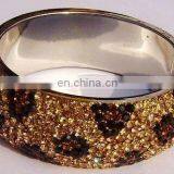 Handmade Indian Lac Stone Crystal Bangles thumbnail-1