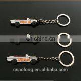 2D Embossed Branded Logo Soft Pvc Custom Made Keyring/keychains