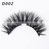 D002 New Fashion Luxury 3D Volume Real Mink Fur Eyelash 100% Real Mink Fur Eye Lashes thumbnail-3