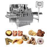 Stainless Steel Wire Cut Three Color Cookie Dropping Depositor Cookie Making Machine Production Line thumbnail-2