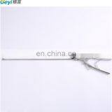 Reusable Laparoscopic Needle Holder Left Curved Right Curved Tip V Style Handle thumbnail-1