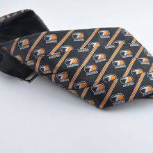 Custom Silk Woven Pre Tied Bow Tie Silk Bowtie Silk Bow Ties Custom Company Logo Pre Tied Bowtie thumbnail-2