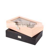 Fashionable Custom Unfinished Simple Useful Wood Tie Gift Storage Boxes thumbnail-1