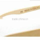 New Model Top Quality Men Women Natural Wood Temple Wood Full Frame REVO Silver TAC Polarized Lens Sunglasses thumbnail-5