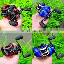 Amazon Good Price Metal 18+1BB 7-10 kg Max Drag 7.1:1 Bait Casting Reels Red Blue Color Reel Fishing Saltwater thumbnail-4