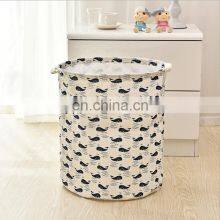Portable Multipurpose Bucket Handmade Cheap Custom Folding Felt Round Collapsible Laundry Basket thumbnail-2