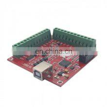 CNC USB MACH3 100Khz Breakout Board 4 Axis Interface Driver Motion Controller thumbnail-4