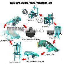 Factory Direct Sale Waste Tire Rubber Powder Recycling Waste Tire to Diesel Oil Waste Tire Shredder for Sale thumbnail-5