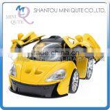 Mini Qute 1:32 Kid Die Cast Pull Back Alloy Music Luxury Racing Car Vehicle Model Car Electronic Educational Toy NO.MQ 1215B
