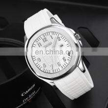Reloj Skmei 9286 Business Fashion Creative Men Wrist Watch High Quality White Leather Sports Watch Quartz thumbnail-3