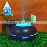 Aromatherapy Essential Oil Diffuser Wood Grain Room Ultrasonic Humidifier & Night Lights AN-0432 thumbnail-3