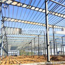 Large Span Warehouse Galvanized Steel Industrial Steel Structure Warehouse Steel Small Workshop thumbnail-2