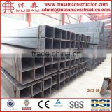 High quality black steel pipe square
