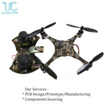 Drone Integrated Circuit Board Customizable PCB Fabrication Components Parts Sourcing Drone PCBA