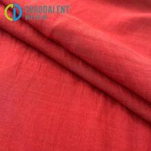 New Design Solid Color Sea Island Filament Woven Recycled Polyester Fabric For Women Dresses thumbnail-2