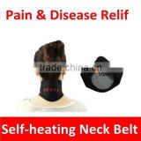 Tourmaline magnetic pain relief neck belt for warming