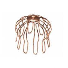 Copper Gutter Leaf Strainer Guard thumbnail-2