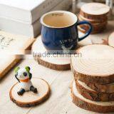 Timber Wooden Coasters, Wood Cup Coasters With Bark thumbnail-2