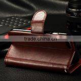 2016 Wholesale PU Leather Smart Phone Real Leather Phone Cover for Iphone 6 Wallet Case Quality Choice thumbnail-5