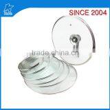 Round Glass Lid for Pot With Steam Hole thumbnail-1