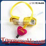 Wholesale High Quality LED Light-Up Flat Charger Micro USB Cables Wires thumbnail-6