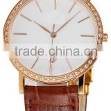 China factory price quartz stainless steel wrist watch